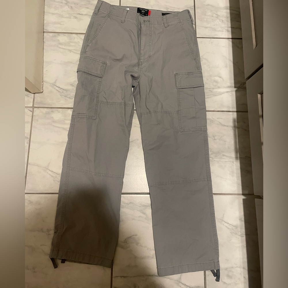 Grey Cargo Pants